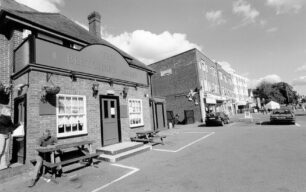 Front of Bletchley Arms, Queensway, Bletchley 10-9-2002