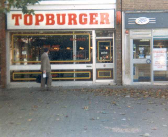 Topburger & Boots - Queensway November 1988