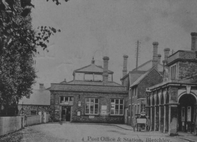Bletchley Station front c1914