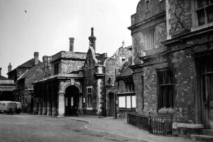Bletchley Station Portico c1935