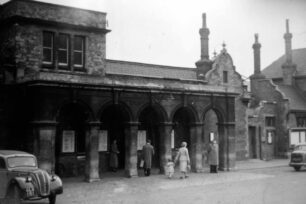 Bletchley Station Portico pre 1939