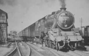 Stanier Class 5 No44711 pass through