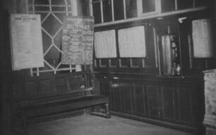 Bletchley Station Booking Hall pre 1952