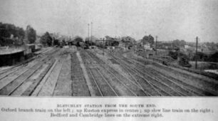 Bletchley Station from the South End