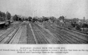 Bletchley Station from the South End
