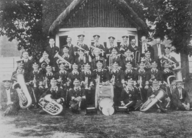 Bletchley Station Band c1920