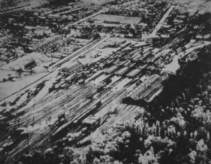 Aerial View of Bletchley