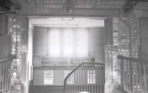 Stairs down to Platform 1 and Way Out