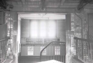 Stairs down to Platform 1 and Way Out