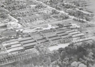 Aerial View of Bletchley