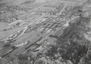 Aerial View of Bletchley