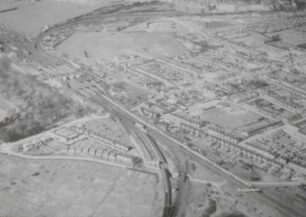 Aerial View of Bletchley