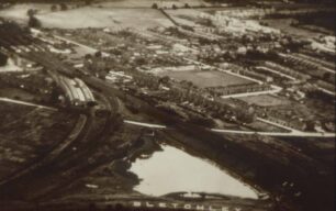 Aerial View of Bletchley