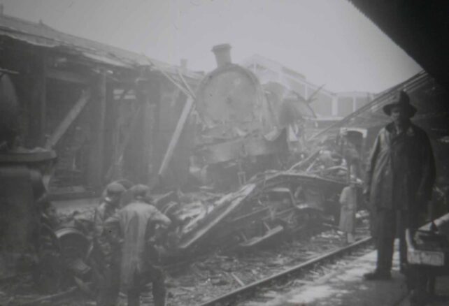 1939 Crash at Bletchley Station