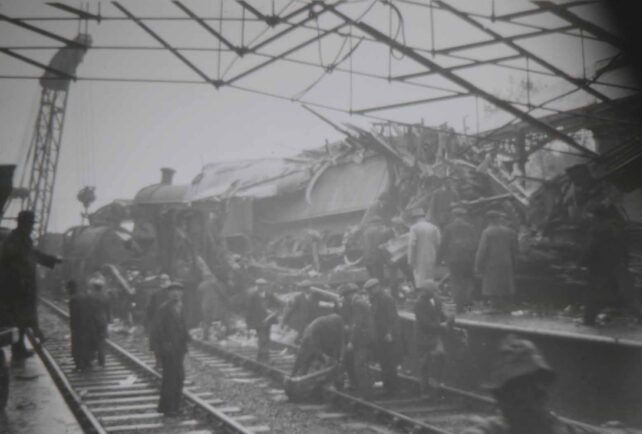 1939 Crash at Bletchley Station