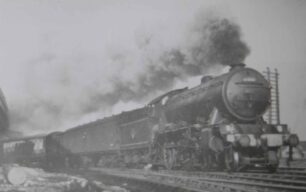 Express Passing Bletchley early 1960s