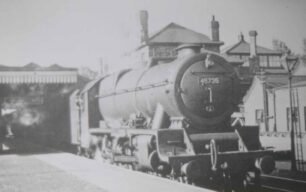 Train on Platform 2 - July 1948