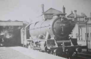 Train on Platform 2 - July 1948
