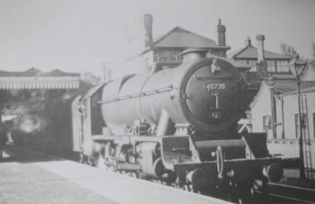 Train on Platform 2 - July 1948