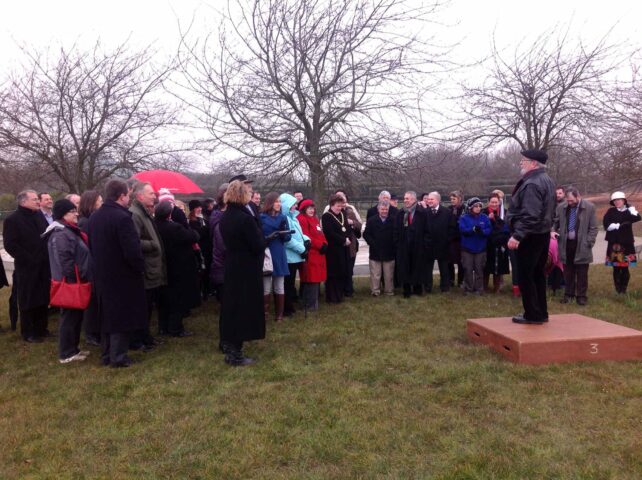 Milton Keynes Rose groundbreaking 2013