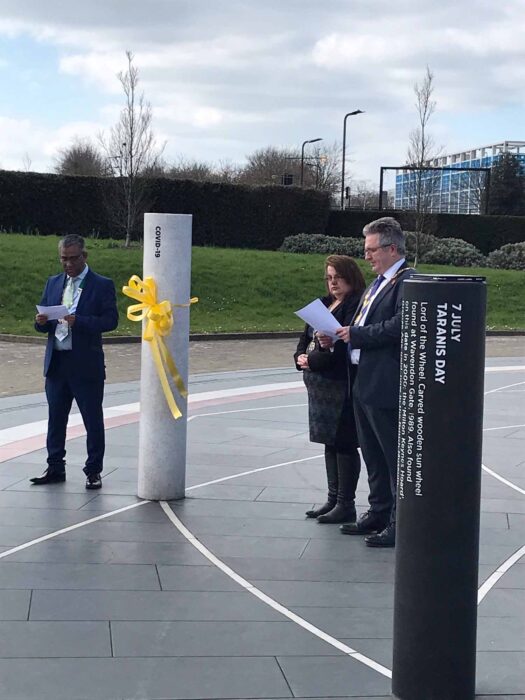Covid Pillar Unveiling 2021