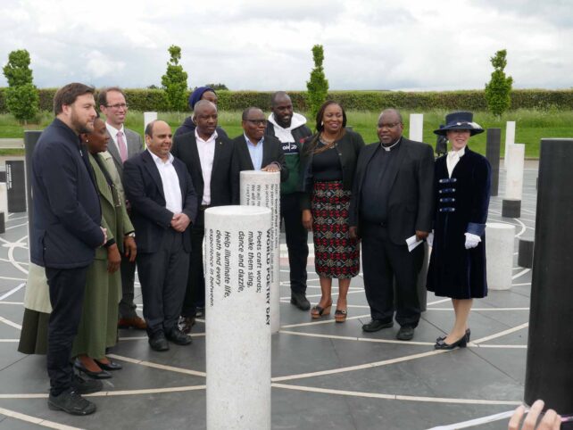 BLM Pillar at Rose Unveiling 2022