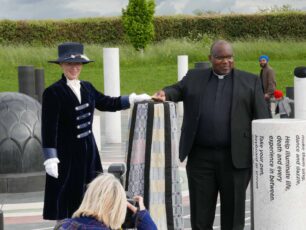 BLM Pillar at Rose Unveiling 2022