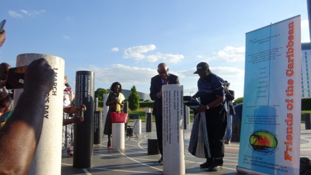 Windrush Pillar Unveiling 2022
