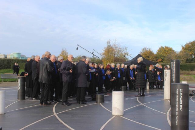 Armistice Day at the Milton Keynes Rose