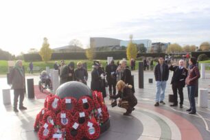 Armistice Day at the Milton Keynes Rose