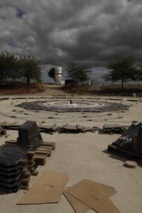 The construction site
