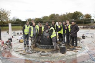 Construction team