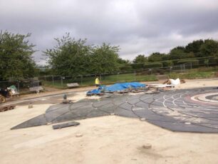 Laying out the black triangles