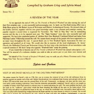 Bradwell Sails newsletter issue 2 | Graham Crisp & Sylvia Mead