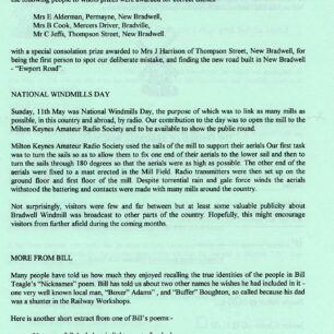 Bradwell Sails newsletter issue 4 | Graham Crisp & Sylvia Mead