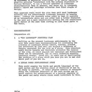 Milton Keynes is suffering an identity crisis': Neil Higson's report of 1975 (6 pages). | Neil Higson